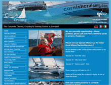 Tablet Screenshot of cornishcruising.com